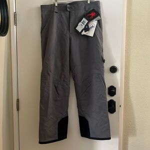 Spyder gray ski pants Men’s XL